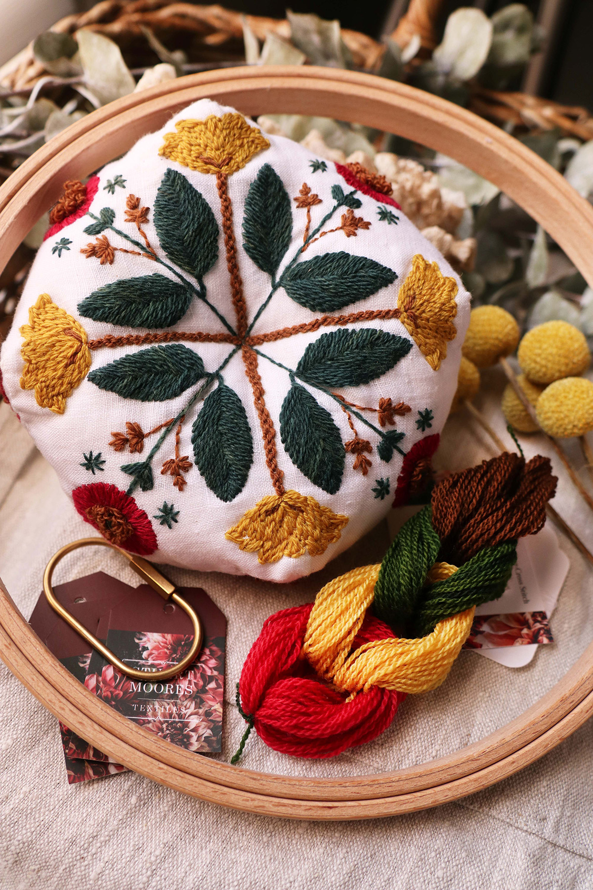 Historical Stitches: An Introduction to Wool Embroidery